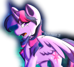 Size: 1024x916 | Tagged: safe, artist:snowolive, twilight sparkle, alicorn, pony, g4, what about discord?, crying, curved horn, female, horn, mare, solo, twilight sparkle (alicorn)