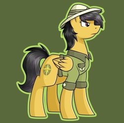 Size: 500x498 | Tagged: safe, artist:rubywave32, daring do, g4, female, solo