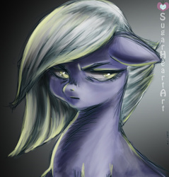 Size: 778x815 | Tagged: safe, artist:sugarheartart, limestone pie, g4, female, portrait, solo, speedpaint