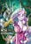 Size: 595x841 | Tagged: safe, artist:nekoi-echizen, discord, princess celestia, twilight sparkle, alicorn, draconequus, pony, g4, clothes, cosplay, costume, disney, dress, female, flynn rider, frying pan, male, mare, puffy sleeves, rapunzel, ship:dislestia, shipping, straight, tangled (disney), twilight sparkle (alicorn)