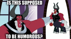 Size: 1280x719 | Tagged: safe, artist:botchan-mlp, lord tirek, g4, desktop ponies, exploitable meme, is this supposed to be humorous, meme, pixel art