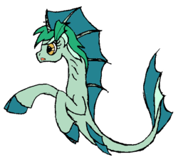 Size: 584x516 | Tagged: safe, artist:rexlupin, lyra heartstrings, siren, g4, female, seapony lyra, shoddy coloring job, simple background, solo, surprised face, transparent background
