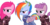 Size: 6000x3051 | Tagged: safe, artist:magister39, maud pie, pinkie pie, rainbow dash, g4, my little pony: friendship is magic, the cutie re-mark, absurd resolution, alternate timeline, amputee, apinkalypse pie, apocalypse dash, apocalypse maud, artificial wings, augmented, badass, clothes, crystal war timeline, epic, group, inkscape, mechanical wing, pinkamena diane pie, prosthetic limb, prosthetic wing, prosthetics, scar, simple background, torn ear, transparent background, vector, wings