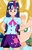 Size: 642x1000 | Tagged: safe, artist:gonzalossj3, twilight sparkle, equestria girls, g4, akira toriyama, clothes, dragon ball, dragon ball z, equestria girls outfit, humanized, puffy sleeves, style emulation, super saiyan