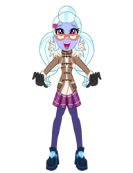 Size: 1024x1334 | Tagged: safe, artist:lifes-remedy, sugarcoat, equestria girls, g4, my little pony equestria girls: friendship games, :d, female, solo, sugarcute, winter outfit