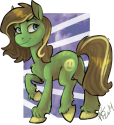 Size: 1715x1880 | Tagged: safe, artist:baisre, oc, oc only, oc:baisre, chest fluff, oc x oc, shipping, smiling, solo, unshorn fetlocks