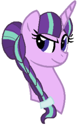 Size: 227x366 | Tagged: safe, artist:rebellious-firefly, starlight glimmer, g4, alternate hairstyle, female, older, solo
