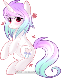 Size: 1207x1536 | Tagged: safe, artist:xwhitedreamsx, oc, oc only, oc:reverie, simple background, solo, transparent background