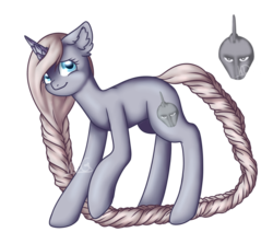 Size: 1280x1087 | Tagged: safe, artist:mondlichtkatze, onix, pony, crossover, pokémon, ponified, simple background, solo, transparent background