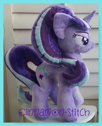 Size: 806x1000 | Tagged: safe, artist:cinnamon-stitch, starlight glimmer, g4, commission, irl, photo, plushie, solo, wrong color