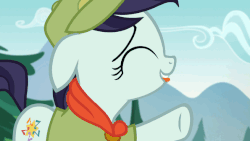 Size: 595x335 | Tagged: safe, screencap, coloratura, g4, the mane attraction, animated, female, filly, rara, singing, solo