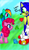 Size: 600x1024 | Tagged: safe, artist:tiamayrose, pinkie pie, rainbow dash, g4, chaos emerald, crossover, fanfic, male, sonic the hedgehog, sonic the hedgehog (series)