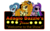 Size: 800x500 | Tagged: safe, artist:90sigma, artist:kingdark0001, artist:warhammer kombatant, adagio dazzle, aria blaze, sonata dusk, earth pony, pony, robot, robot pony, unicorn, g4, animatronic, earth pony aria blaze, earth pony sonata dusk, endoskeleton, eyepatch, five nights at adagio's, five nights at freddy's, hat, hook, ponified, robo adagio, sign, simple background, spikes, text, the dazzlings, top hat, transparent background, unicorn adagio dazzle