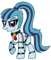 Size: 1123x1321 | Tagged: safe, artist:warhammer kombatant, sonata dusk, pony, robot, robot pony, g4, animatronic, female, five nights at adagio's, five nights at freddy's, ponified, simple background, solo, transparent background, vector