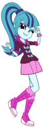 Size: 517x1542 | Tagged: safe, artist:breezyblueyt, sonata dusk, equestria girls, g4, female, simple background, solo, transparent background, vector