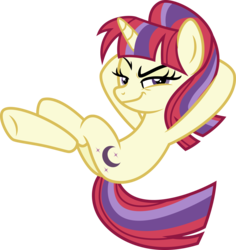 Size: 5058x5364 | Tagged: safe, artist:osipush, edit, moondancer, pony, unicorn, g4, absurd resolution, female, horn, mare, recolor, simple background, smug, smug smile, solo, transparent background, welcome home twilight