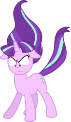 Size: 3539x6000 | Tagged: safe, artist:slb94, starlight glimmer, g4, the cutie re-mark, angry, female, floppy ears, s5 starlight, simple background, solo, transparent background, vector