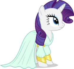 Size: 5000x4661 | Tagged: safe, artist:xebck, rarity, g4, rarity investigates, absurd resolution, clothes, dress, female, simple background, solo, transparent background, vector