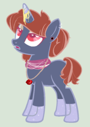 Size: 534x754 | Tagged: safe, artist:bronybase, artist:rainystyles, oc, oc only, solo