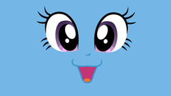 Size: 3840x2160 | Tagged: safe, trixie, pony, unicorn, g4, face, female, high res, mare, solo