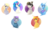 Size: 5000x3000 | Tagged: safe, artist:kraytt-05, derpy hooves, dj pon-3, maud pie, octavia melody, sunset shimmer, trixie, vinyl scratch, earth pony, pegasus, pony, unicorn, g4, alternate hairstyle, simple background, transparent background