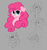 Size: 1280x1348 | Tagged: safe, artist:greyscaleart, pinkie pie, g4, female, sketch, solo