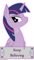 Size: 1024x1778 | Tagged: safe, artist:kylami, twilight sparkle, alicorn, pony, g4, chest fluff, female, mare, motivational poster, positive message, simple background, solo, transparent background, twilight sparkle (alicorn), watermark