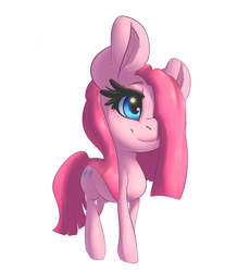 Size: 1600x1929 | Tagged: safe, artist:sourspot, pinkie pie, g4, chibi, female, pinkamena diane pie, solo