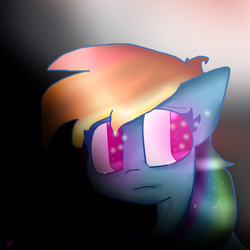 Size: 1024x1024 | Tagged: safe, artist:aparealybrozay, rainbow dash, g4, female, solo