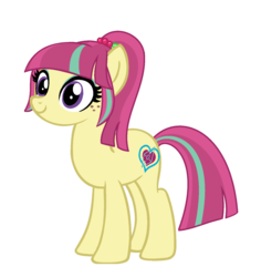 Size: 1400x1480 | Tagged: safe, artist:tonecolour12, sour sweet, pony, equestria girls, g4, my little pony equestria girls: friendship games, cute, equestria girls ponified, female, ponified, simple background, solo, sourbetes, white background