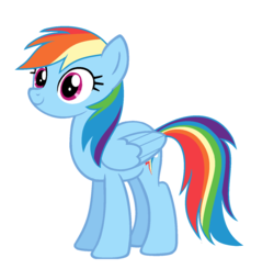 Size: 1436x1408 | Tagged: safe, artist:tonecolour12, rainbow dash, g4, female, simple background, solo, white background