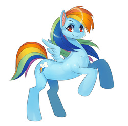 Size: 3543x3507 | Tagged: safe, artist:fengmo, rainbow dash, g4, female, high res, pixiv, solo