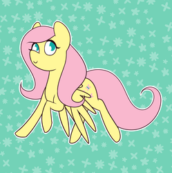 Size: 1280x1285 | Tagged: safe, artist:estrill, fluttershy, g4, female, solo