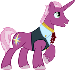 Size: 1024x954 | Tagged: safe, artist:blah23z, blue moon (g4), cheerilee, g4, clothes, male, palette swap, raised hoof, recolor, shirt, simple background, solo, transparent background