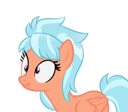 Size: 638x560 | Tagged: safe, artist:berrypunchrules, frosty orange, pegasus, pony, equestria girls, g4, my little pony equestria girls: friendship games, background human, equestria girls ponified, female, ponified, scrunchy face, simple background, solo, transparent background