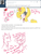 Size: 630x823 | Tagged: safe, artist:bunnygyaruu, oc, oc only, oc:merrygold, oc:pes, :c, blushing, c:, cute, femboy, flower, frown, gender confusion, heart, letter, levitation, magic, male, merrypes, mistaken gender, rose, smiling, straight, sweat, telekinesis, trap