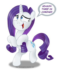Size: 1024x1308 | Tagged: safe, artist:aleximusprime, rarity, g4, season 3, excited, hilarious in hindsight, hype, rarity tugs her mane, simple background, solo, transparent background, tugging