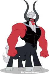 Size: 2470x3733 | Tagged: safe, artist:vector-brony, lord tirek, g4, high res, male, simple background, solo, transparent background, vector