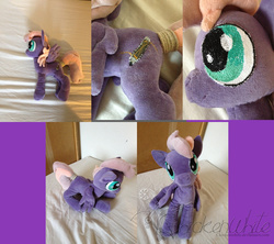 Size: 1500x1333 | Tagged: safe, artist:chickenwhite, oc, oc only, oc:lavender, pegasus, pony, irl, male, photo, plushie, tail wrap