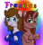 Size: 803x836 | Tagged: safe, artist:merkleythedrunken, oc, oc only, pony, clothes, duo, freckles