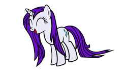 Size: 1191x670 | Tagged: safe, artist:apenasumdesigner, rarity, g4, female, solo, trace, wet, wet mane, wet mane rarity