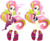 Size: 1275x1050 | Tagged: dead source, safe, artist:xebck, fluttershy, equestria girls, g4, my little pony equestria girls: rainbow rocks, female, simple background, solo, transparent background