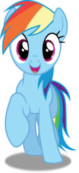Size: 3193x7000 | Tagged: safe, artist:dashiesparkle, rainbow dash, g4, .svg available, absurd resolution, cute, dashabetes, female, simple background, solo, transparent background, vector