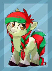 Size: 1526x2101 | Tagged: safe, artist:hfinder, oc, oc only, pony, belarus, nation ponies, ponified, solo