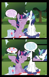 Size: 960x1512 | Tagged: safe, artist:paperlover, shining armor, twilight sparkle, alicorn, pony, unicorn, comic:your best friend and best lover, g4, brother and sister, comic, female, incest, infidelity, male, mare, reminiscing, ship:shiningsparkle, shipping, siblings, straight, twilight sparkle (alicorn)