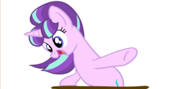 Size: 749x382 | Tagged: safe, artist:paking pie, starlight glimmer, g4, cute, female, happy, solo