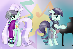 Size: 1198x800 | Tagged: safe, artist:miapaint, coloratura, g4, the mane attraction, countess coloratura, musical instrument, piano, rara