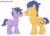 Size: 800x573 | Tagged: dead source, safe, artist:sketch-shepherd, flash sentry, micro chips, pony, equestria girls, g4, bedroom eyes, duo, equestria girls ponified, gay, glasses, looking at each other, male, microflash, ponified, shipping, simple background, size difference, smiling, transparent background