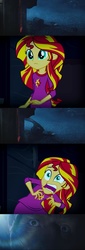 Size: 846x2488 | Tagged: safe, sunset shimmer, equestria girls, g4, my little pony equestria girls: rainbow rocks, exploitable meme, know your meme, meme, sunset screamer, the bfg