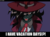 Size: 1266x926 | Tagged: safe, artist:droll3, king sombra, g4, alucard, arbmos, crossover, hellsing, hellsing ultimate abridged, male, solo, sombracard